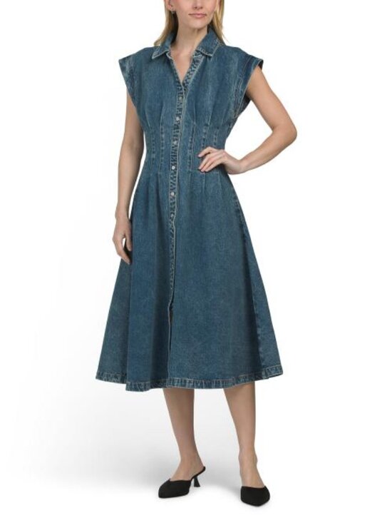 House of Harlow 1960 Dresses & Skirts - HOUSE OF HARLOW 1960 Edie Denim Dress
